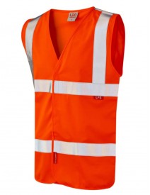 Leo Milford LFS Waistcoat Orange